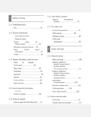 toyota allion 2014 2015 2016 owners manual in english